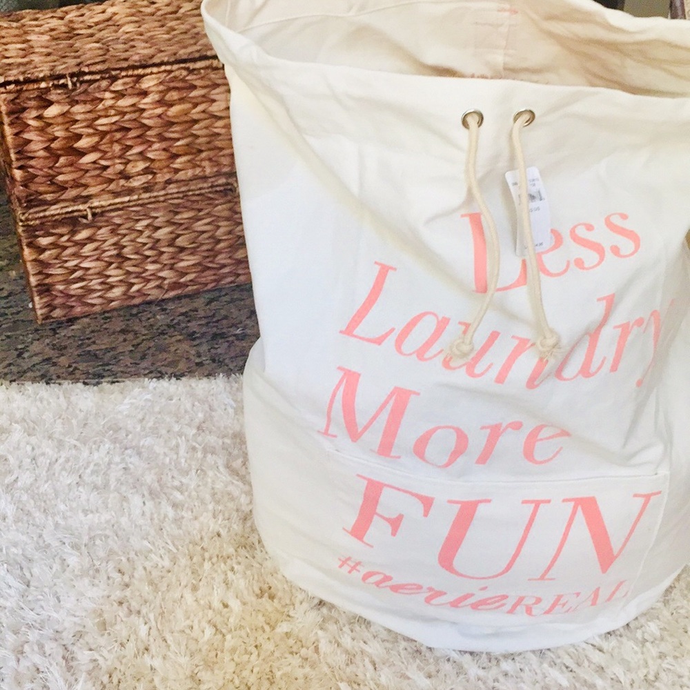 Canvas Laundry Bag!